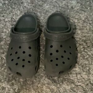 Dark Gray Crocs